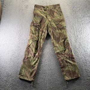 US Military Pant Mens 29x29 Brown Cotton Cargo Straight Uniform Utility Workwear